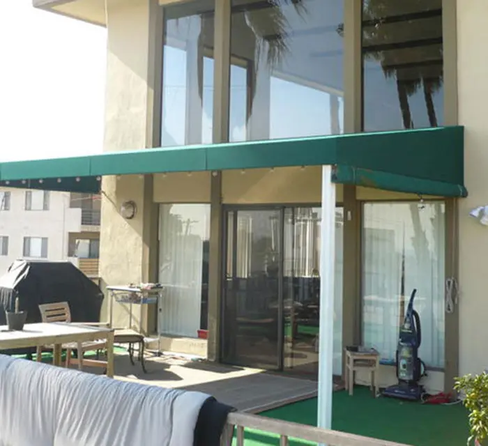 Custom Aluminum and Fabric Balcony Patio Covers for Chino