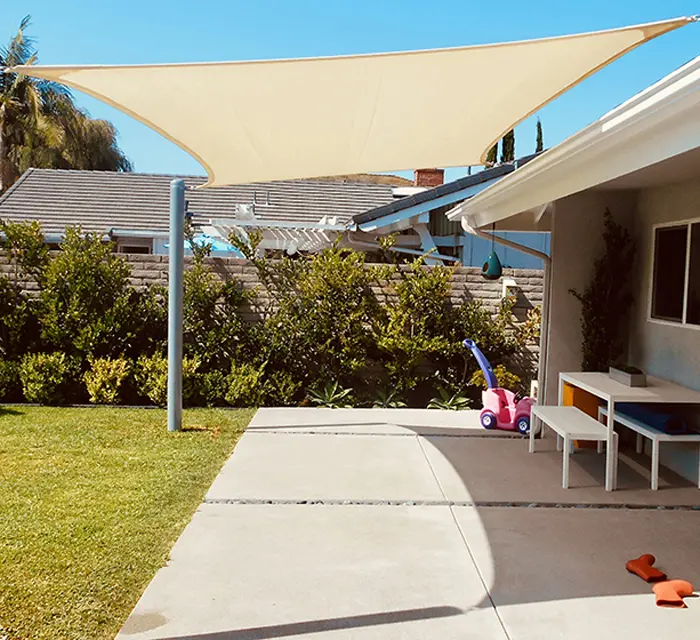 Sail Shades for Parks, Pools, Patios & Schoolyards