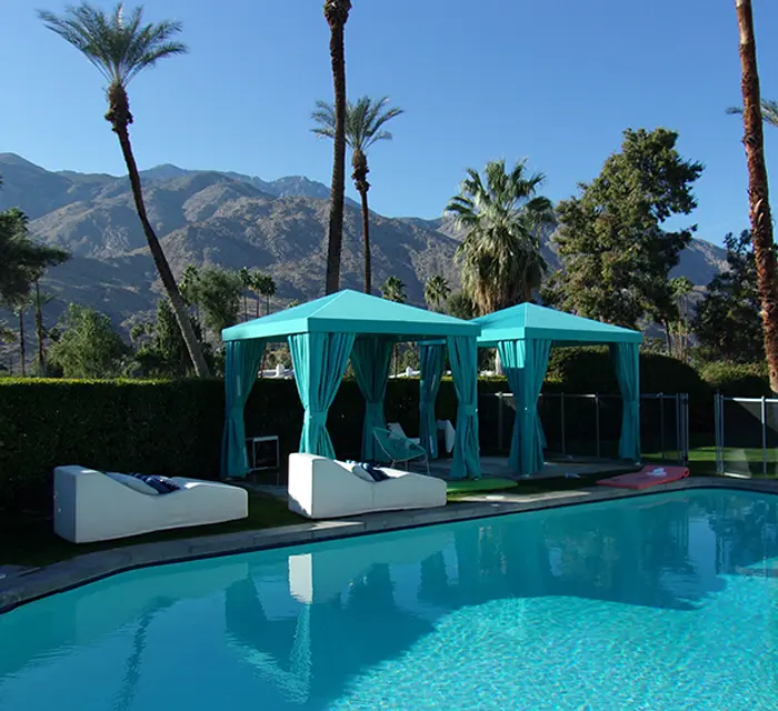 Outdoor Cabanas for Yorba Linda Lounges, Spa Rooms & Clubhouses