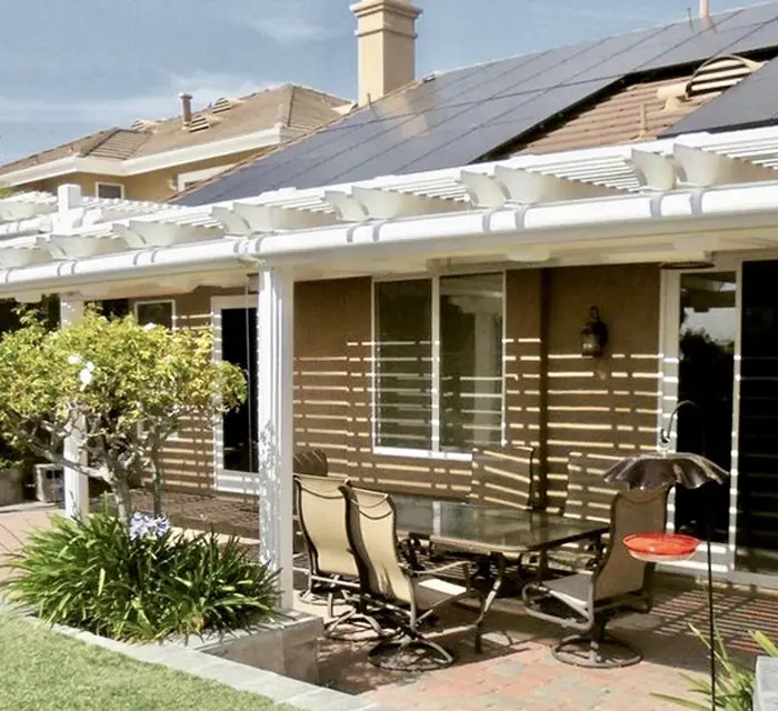 Aluminum Wood Patio Covers and Carports Installation Brea