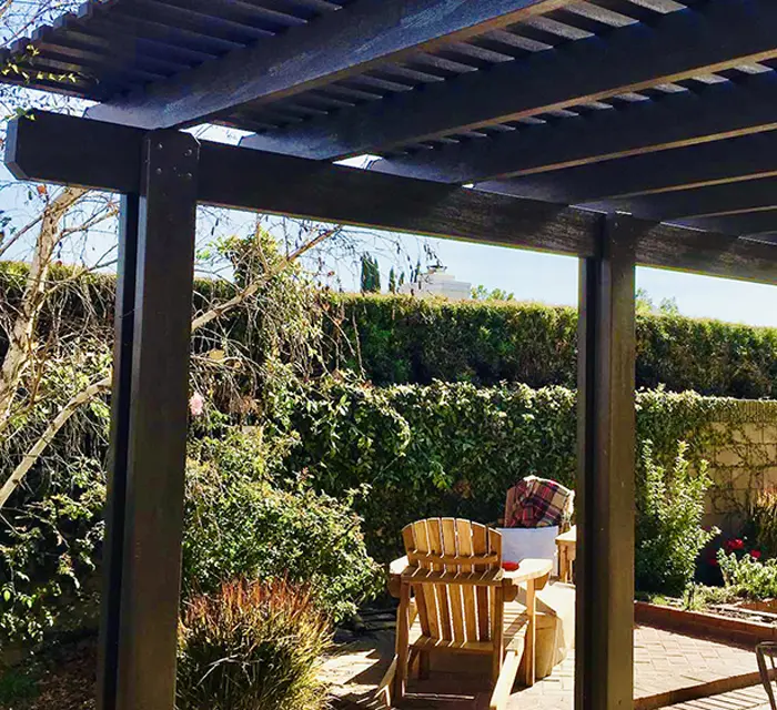 Aluminum Wood Patio Covers in Corona, California