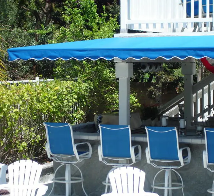 Stationary Patio, Balcony & Window Awnings for Dana Point