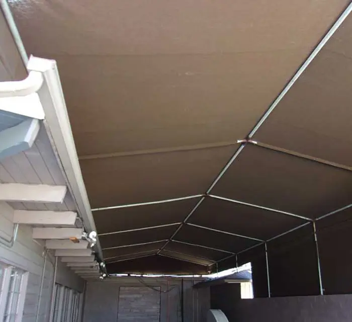 Aluminum & Fabric Patio Covers, Balcony Patio Covers and Carports