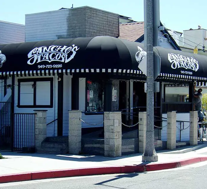 Awnings Graphics for Laguna Beach, CA Restaurants & Businesses