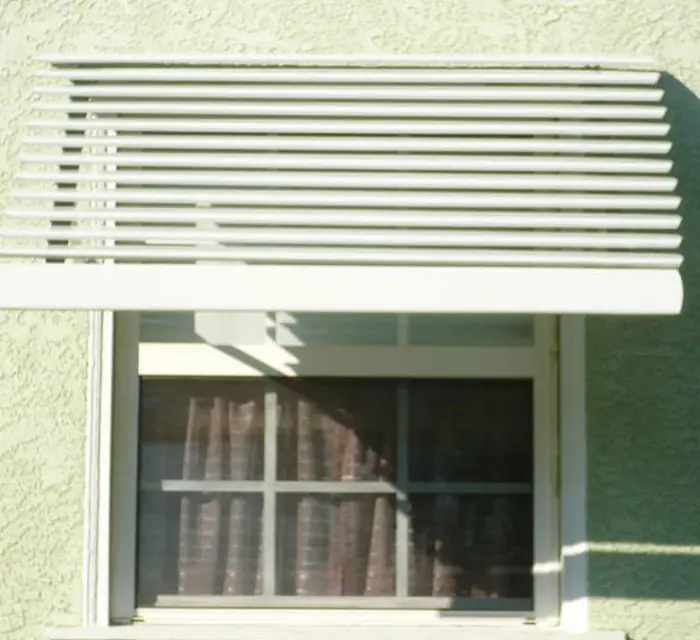 Aluminum Metal Window Awnings, Long Beach & Signal Hill