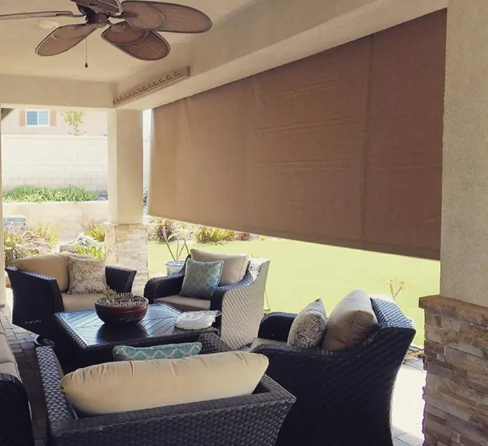 Drop Roll Shades & Shade Screens Moreno Valley