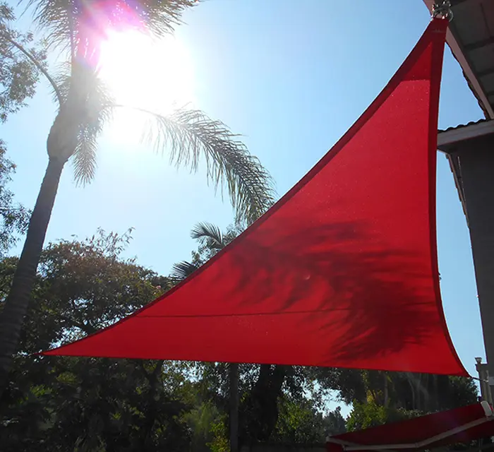 Custom Tension Fabric Sail Shades/Sun Shades for Lake Forest, California