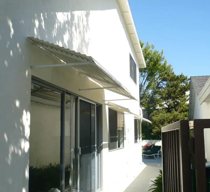 Aluminum Metal Awnings, Rancho Cucamonga, California