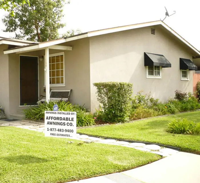 Stationary/Fixed Awnings, Rancho Cucamonga, California