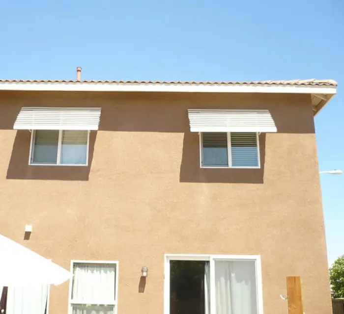 Metal Aluminum Window Awnings Near Temecula, CA