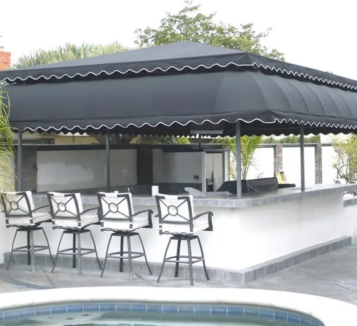 Custom-Built Fixed Awnings for Yorba Linda, California